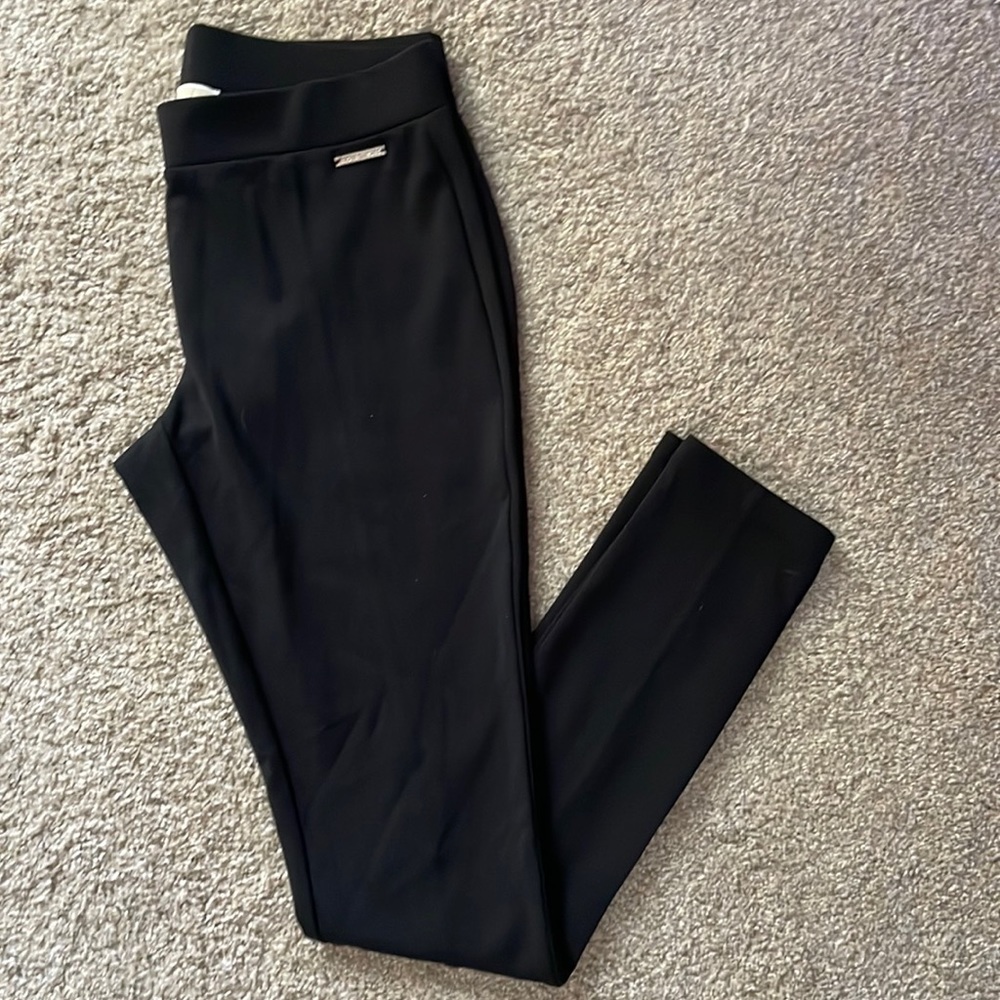 Michael Kors Black Leggings with front seam Size S